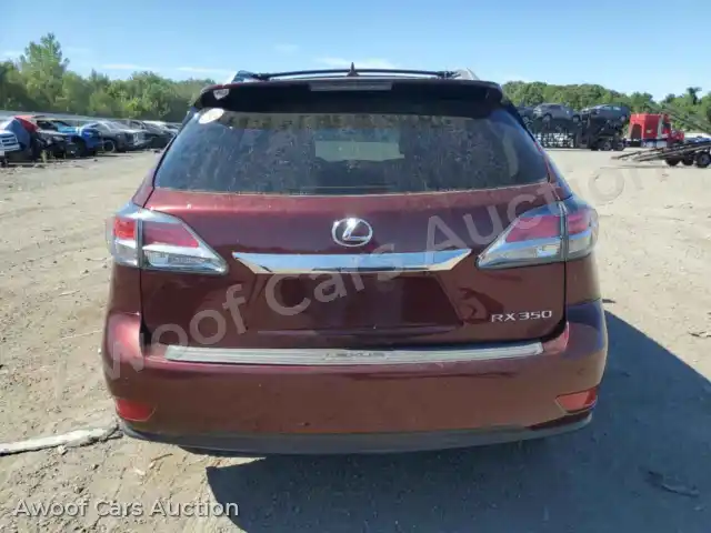 2013 Lexus RX350 2T2BK1BA8DC169835 — photo 6 de la vente Copart