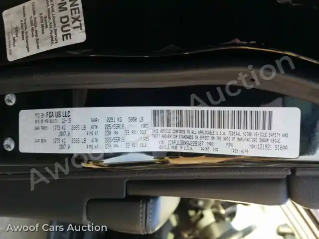 2016 Jeep Cherokee 1C4PJLDBXGW229107 — Copart auction photo 10