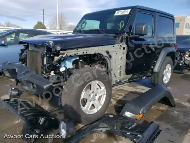 2021 Jeep Wrangler 1C4GJXAG3MW691155 — Copart auction photo 2