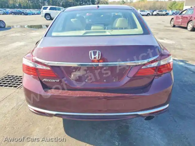 2016 Honda Accord 1HGCR2F81GA205361 — Copart auction photo 6