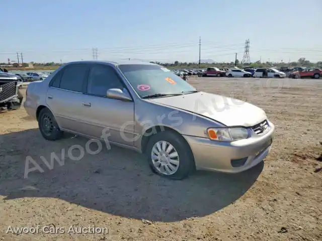 2001 Toyota Corolla 1NXBR12E71Z423287 — hoton gwanjo Copart na 4