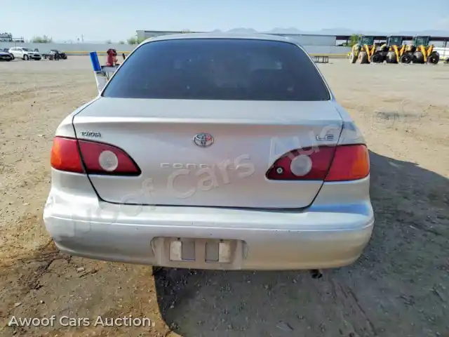 2001 Toyota Corolla 1NXBR12E71Z423287 — hoton gwanjo Copart na 6