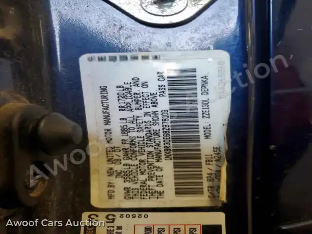 2008 Toyota Corolla 1NXBR30E68Z978109 — Copart auction photo 12