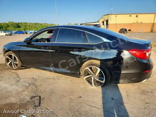 2019 Honda Accord 1HGCV1F31KA127585 — Copart auction photo 2