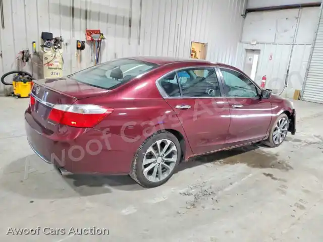 2014 Honda Accord 1HGCR2F56EA242487 — Copart auction photo 3