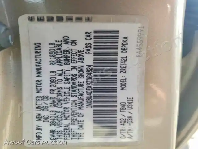 2009 Toyota Corolla 1NXBU40EX9Z064824 — hoton gwanjo Copart na 12