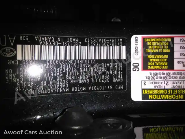 2019 Toyota Corolla 2T1BURHE3KC239083 — Manheim auction photo 21