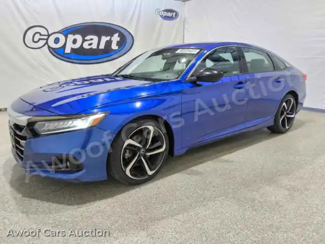 2021 Honda Accord 1HGCV1F31MA118727 — hoton gwanjo Copart na 1