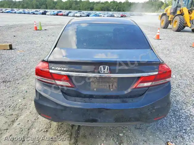 2015 Honda Civic 19XFB2F81FE040682 — photo 6 de la vente Copart
