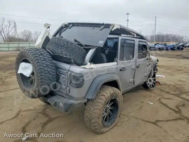 2018 Jeep Wrangler 1C4HJXDG0JW136997 — photo 3 de la vente Copart