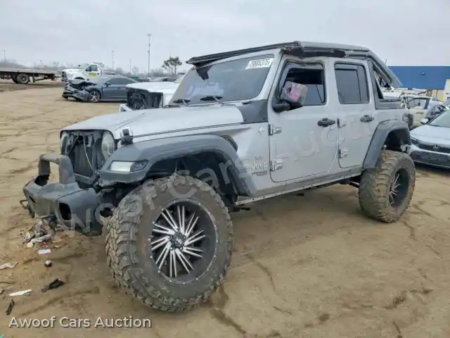 2018 Jeep Wrangler 1C4HJXDG0JW136997 — photo 1 de la vente Copart