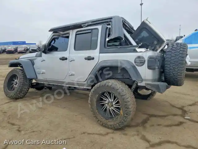 2018 Jeep Wrangler 1C4HJXDG0JW136997 — photo 2 de la vente Copart