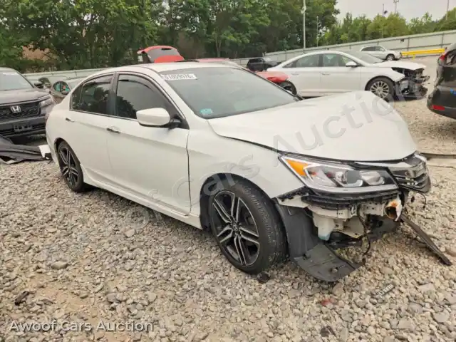 2017 Honda Accord 1HGCR2F12HA072890 — photo 4 de la vente Copart