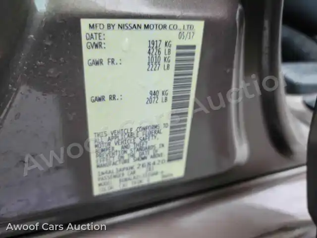 2017 Nissan Altima 1N4AL3APXHC268420 — Manheim auction photo 15