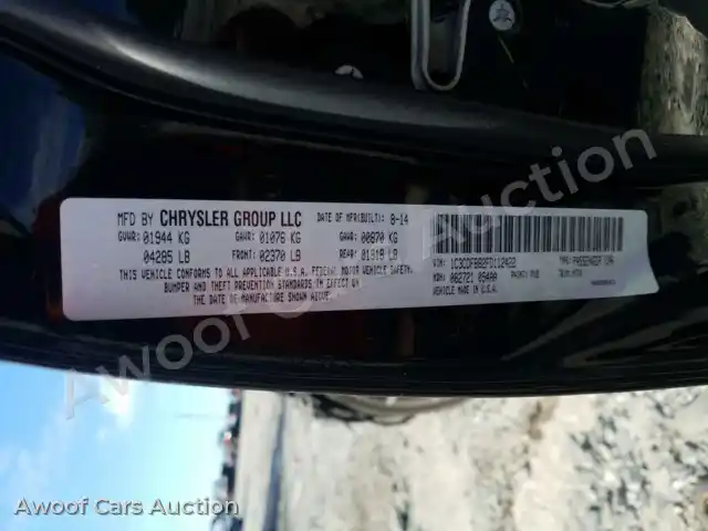 2015 Dodge Dart 1C3CDFBB2FD112422 — photo 10 de la vente Copart