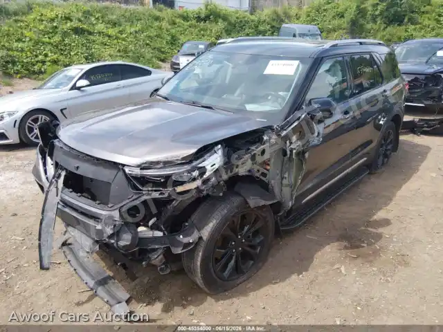 2020 Ford Explorer 1FMSK8FH3LGC91115 — photo 2 de la vente Iaai