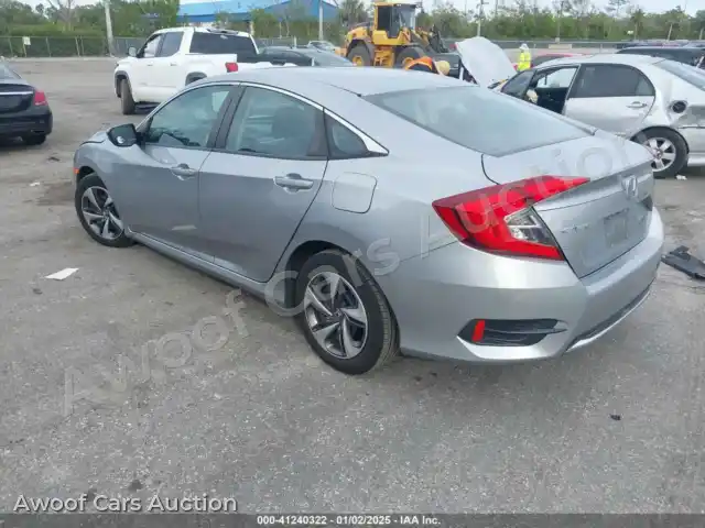 2019 Honda Civic 19XFC2F66KE035760 — Iaai auction photo 3