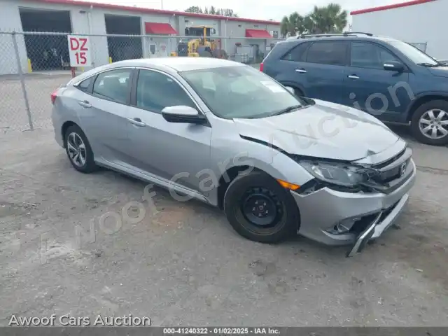 2019 Honda Civic 19XFC2F66KE035760 — Iaai auction photo 1
