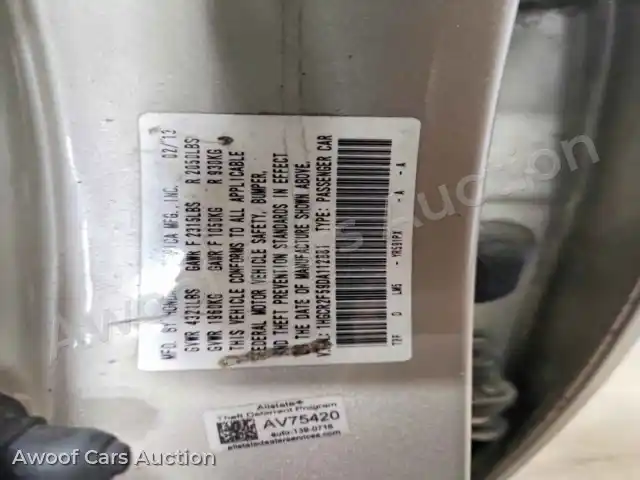 2013 Honda Accord 1HGCR2F59DA112881 — Copart auction photo 12