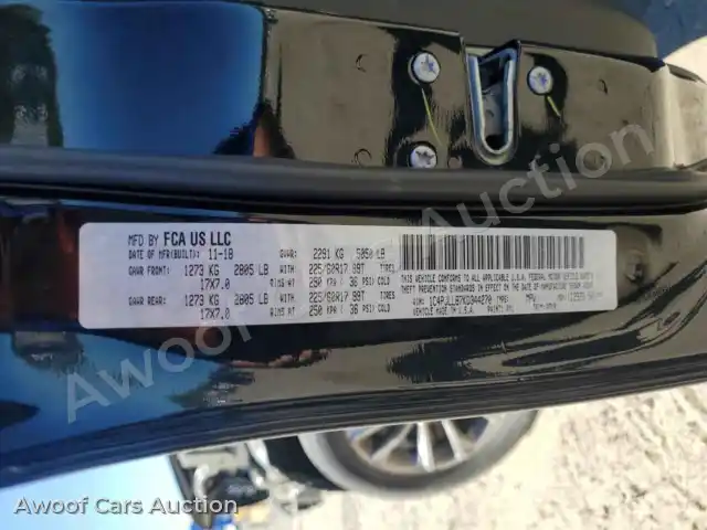 2019 Jeep Grand Cherokee 1C4PJLLB7KD344270 — Copart auction photo 12
