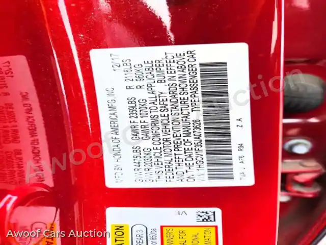 2018 Honda Accord 1HGCV1F35JA073626 — photo 12 de la vente Copart