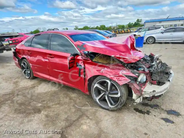 2018 Honda Accord 1HGCV1F35JA073626 — photo 4 de la vente Copart