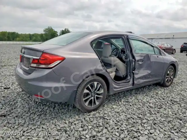 2015 Honda Civic 19XFB2F87FE029413 — photo 3 de la vente Copart