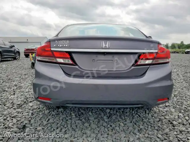 2015 Honda Civic 19XFB2F87FE029413 — photo 6 de la vente Copart
