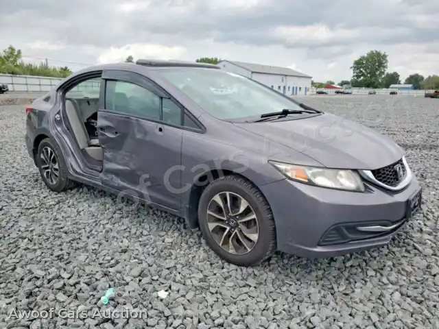 2015 Honda Civic 19XFB2F87FE029413 — photo 4 de la vente Copart