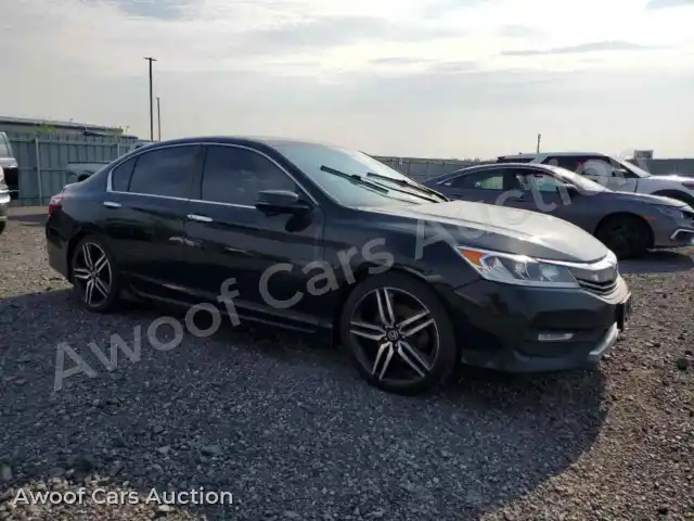 2017 Honda Accord 1HGCR2E51HA808268 — Copart auction photo 4