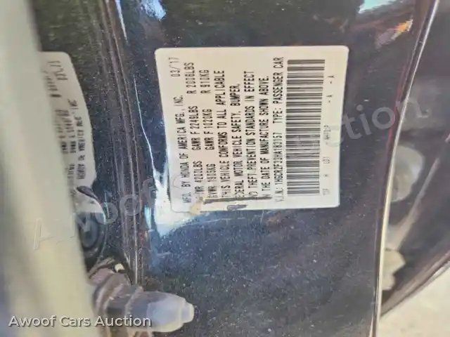 2017 Honda Accord 1HGCR2F33HA183157 — Copart auction photo 12