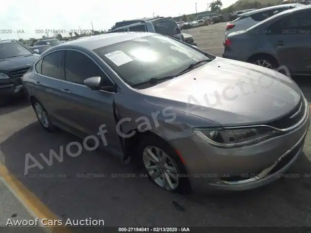 2015 Chrysler 200 1C3CCCAB1FN596189 — Iaai auction photo 1