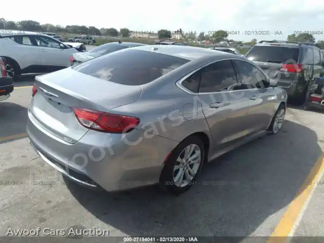 2015 Chrysler 200 1C3CCCAB1FN596189 — Iaai auction photo 4