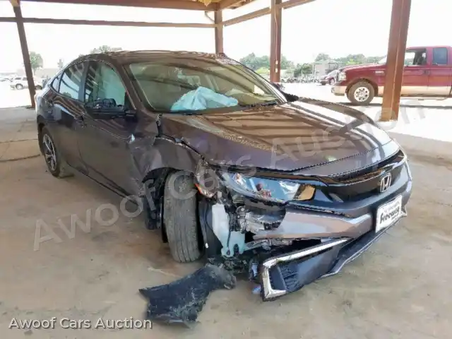 2019 Honda Civic LX 19XFC2F62KE025629 — photo 1 de la vente Copart