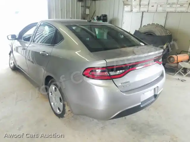2014 Dodge Dart 1C3CDFAA0ED697203 — Copart auction photo 3