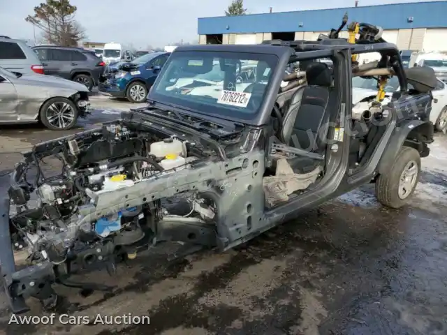 2018 Jeep Wrangler 1C4HJXFG3JW258914 — Copart auction photo 1