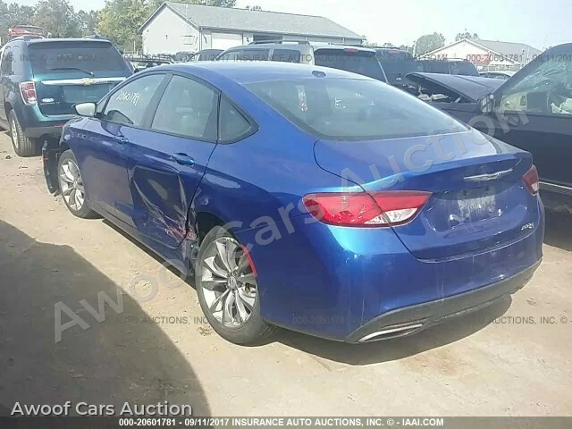 2015 Chrysler 200 1C3CCCBBXFN729823 — Iaai auction photo 3
