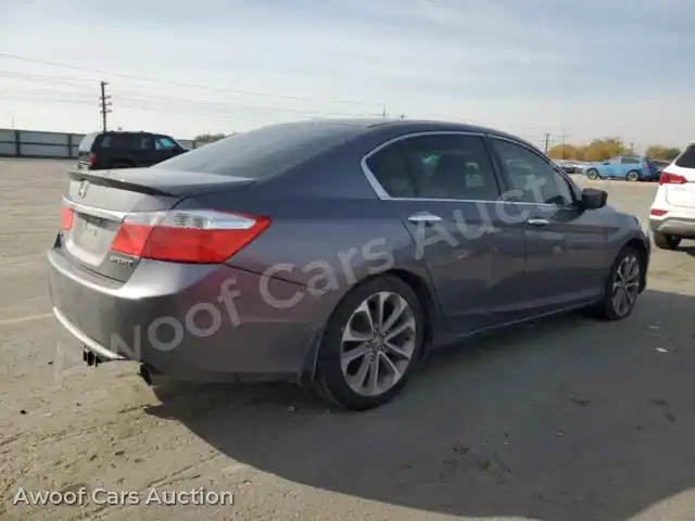 2014 Honda Accord 1HGCR2F5XEA043877 — Copart auction photo 3