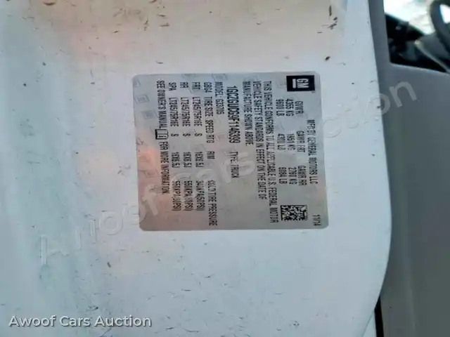 2015 Chevrolet Express 1GCZGUCG9F1146399 — Copart auction photo 13