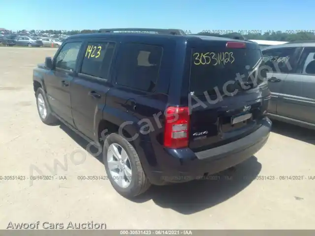 2014 Jeep Patriot 1C4NJRFBXED693529 — Iaai auction photo 3
