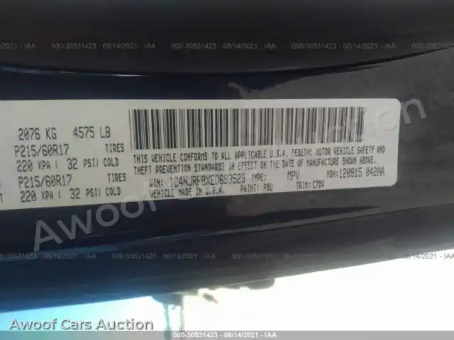 2014 Jeep Patriot 1C4NJRFBXED693529 — Iaai auction photo 9