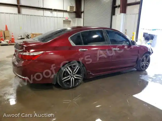 2016 Honda Accord 1HGCR2F53GA026986 — Copart auction photo 3
