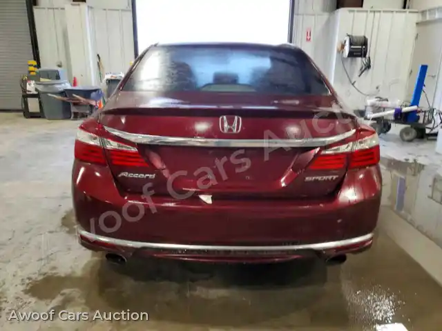 2016 Honda Accord 1HGCR2F53GA026986 — Copart auction photo 6