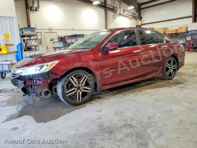 2016 Honda Accord 1HGCR2F53GA026986 — Copart auction photo 1