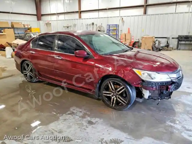 2016 Honda Accord 1HGCR2F53GA026986 — Copart auction photo 4