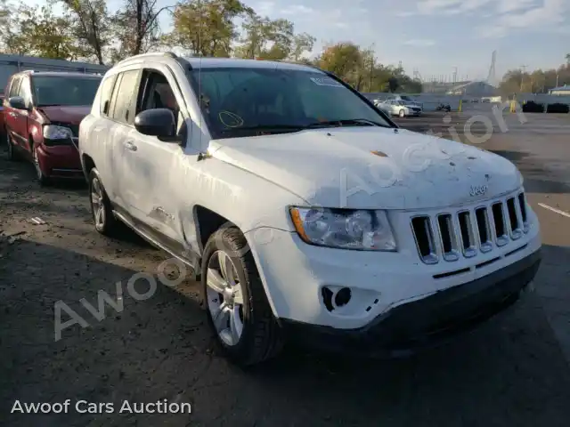 2012 Jeep Compass 1C4NJDEB7CD706187 — Copart auction photo 1