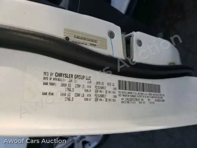 2012 Jeep Compass 1C4NJDEB7CD706187 — Copart auction photo 10