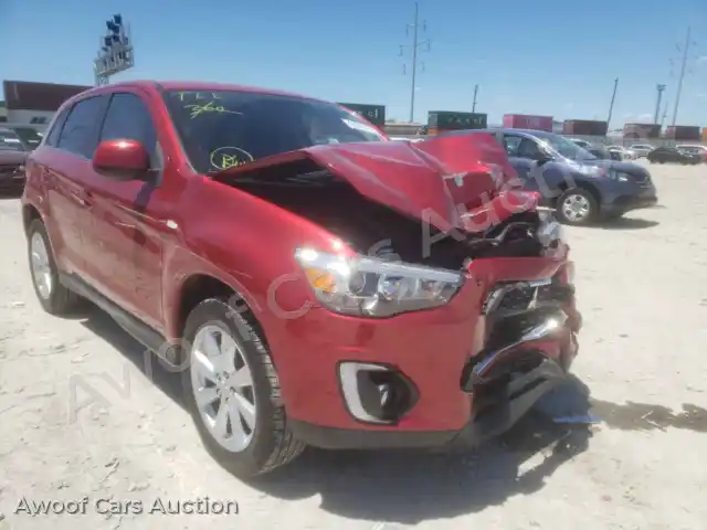 2015 Mitsubishi Outlander 4A4AR4AU8FE010573 — Copart auction photo 1