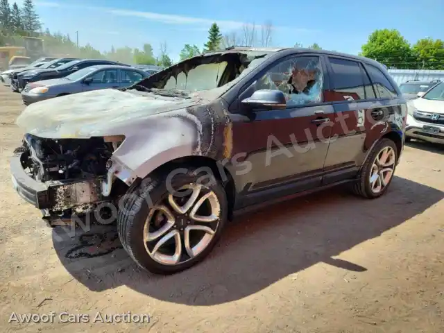 2012 Ford Edge 2FMDK4AK3CBA75163 — Copart auction photo 1