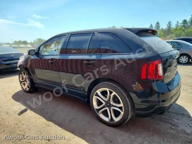 2012 Ford Edge 2FMDK4AK3CBA75163 — Copart auction photo 2